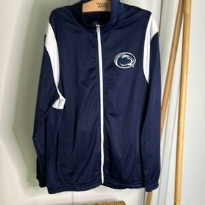 Penn State Navy‎ and White Track Jacket men’s XXL